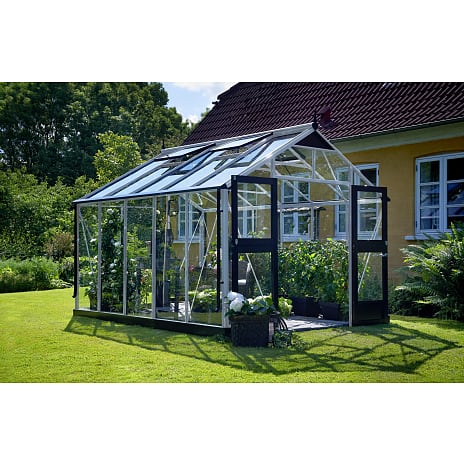 Juliana Premium drivhus - Aluminium
