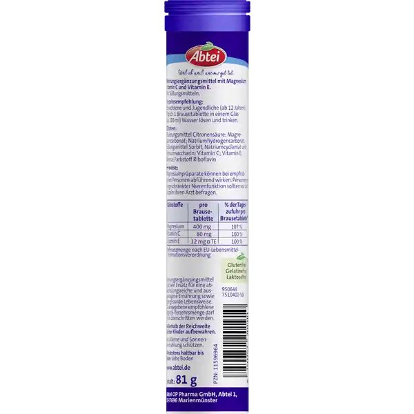Magnesium 400 Plus Brausetabletten