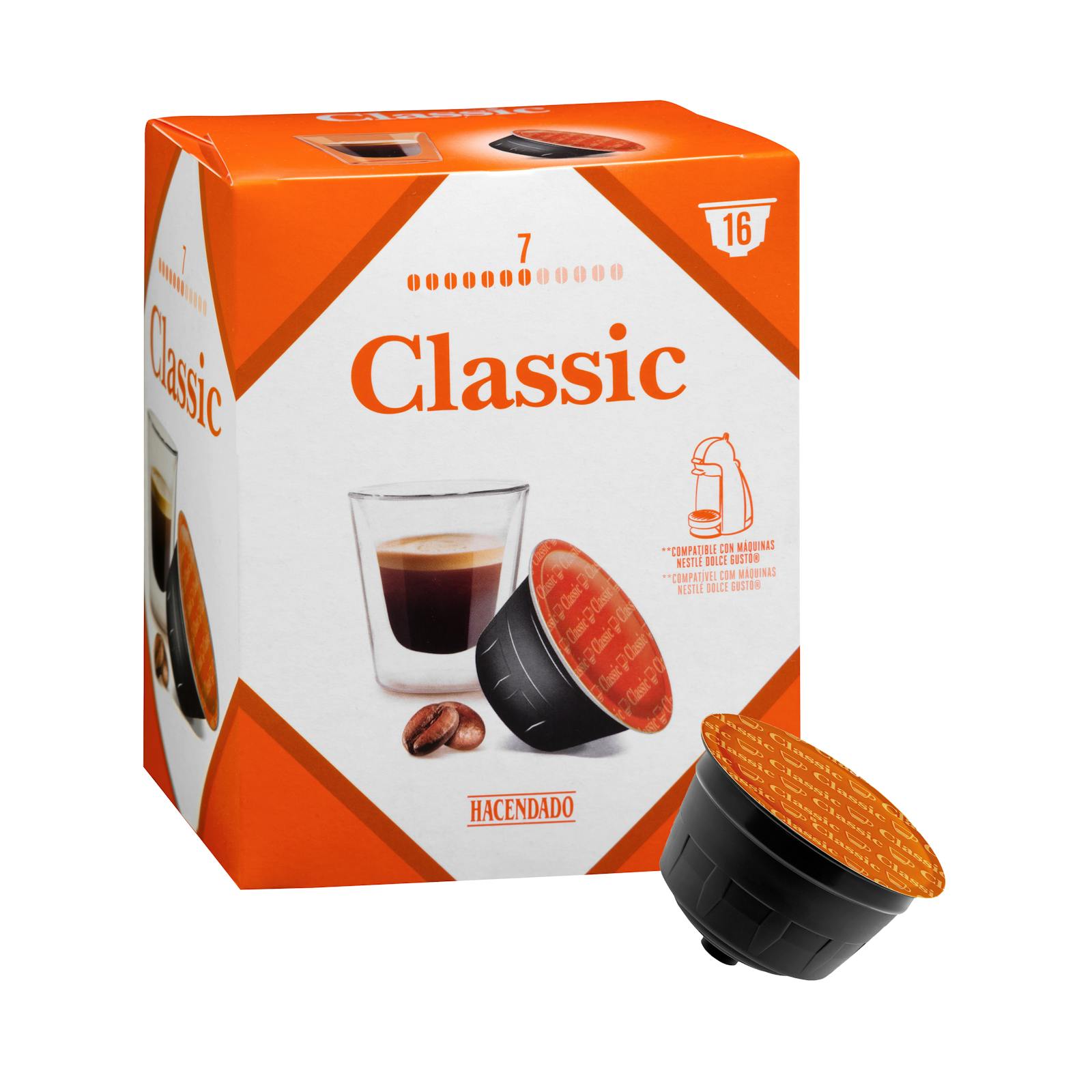 Café Capsule Classique Hacendado