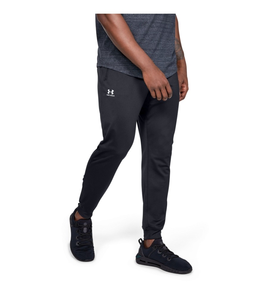 Calça de corrida preta Under Armour UA Sportstyle
