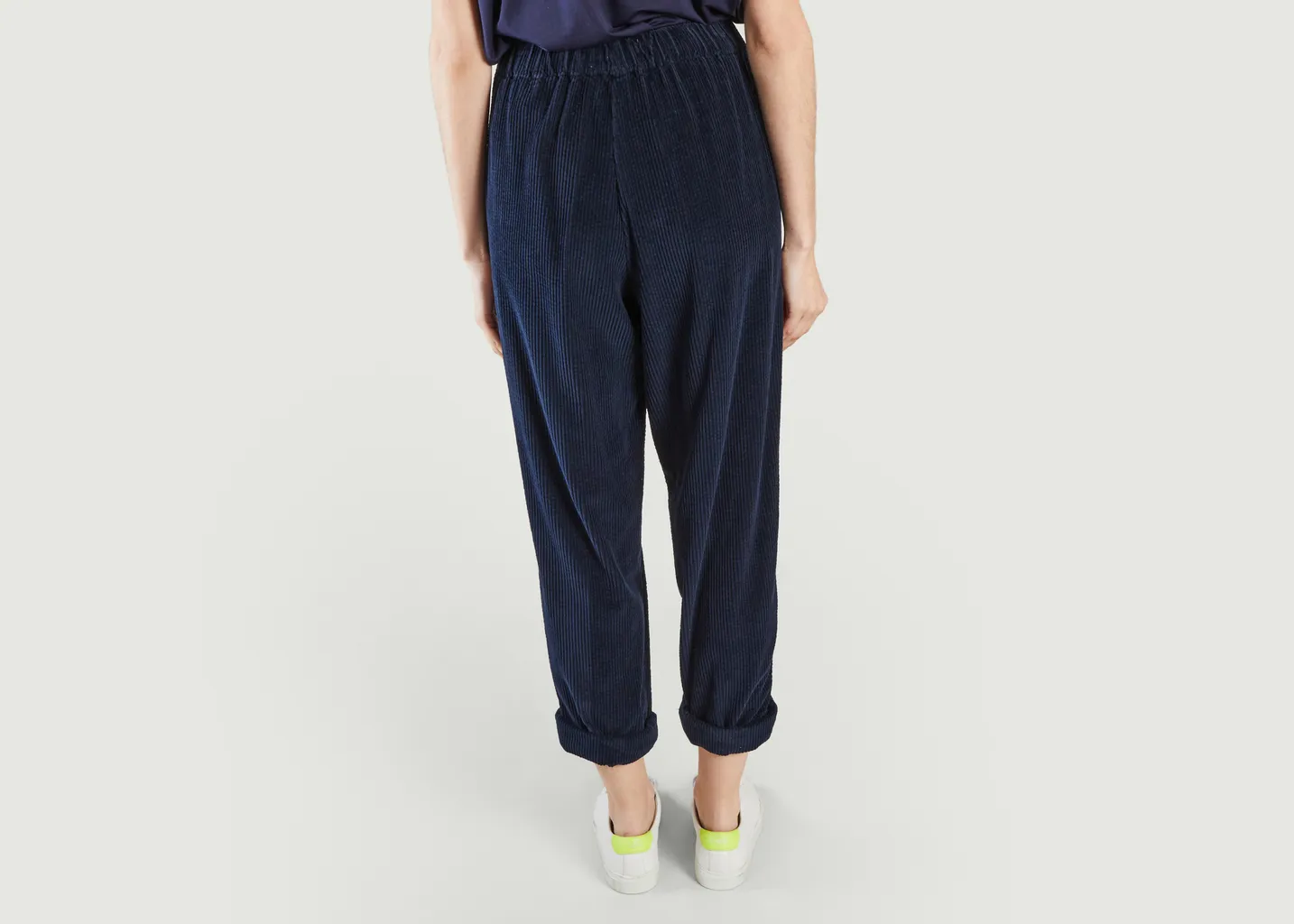 Pantalon coupe mom en velours côtelé Padow American Vintage