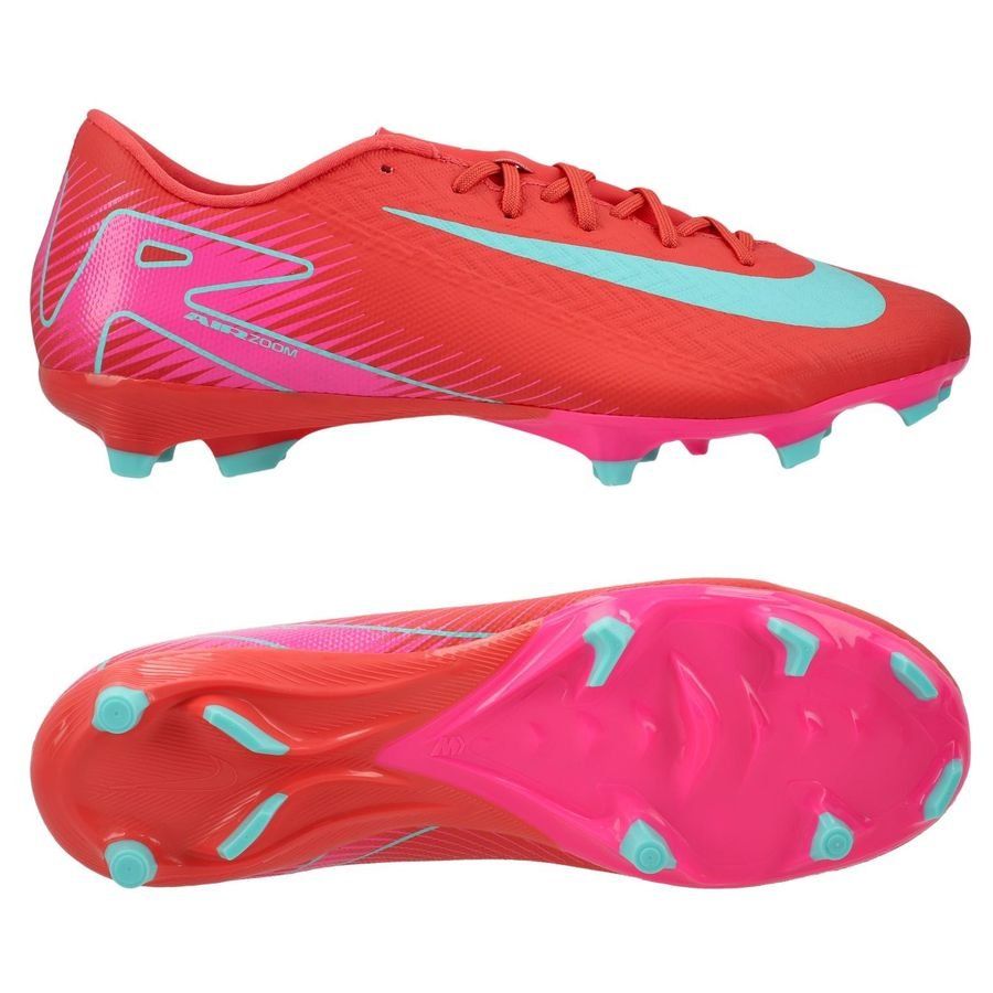 Nike Air Zoom Mercurial Vapor 16 Academy MG Mad Energy - Rouge/Vert