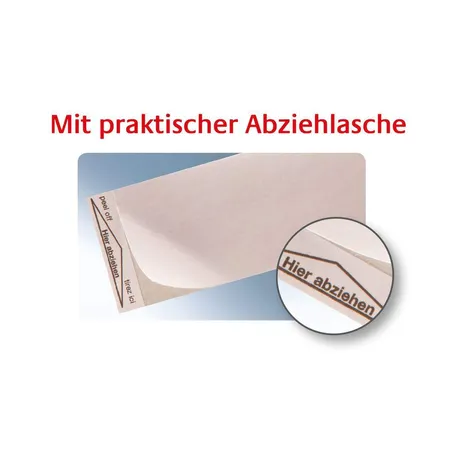 Avery Zweckform 3439 Frankier-Etiketten 130 x 40 mm, 1 Pack/500 Etiketten, weiß