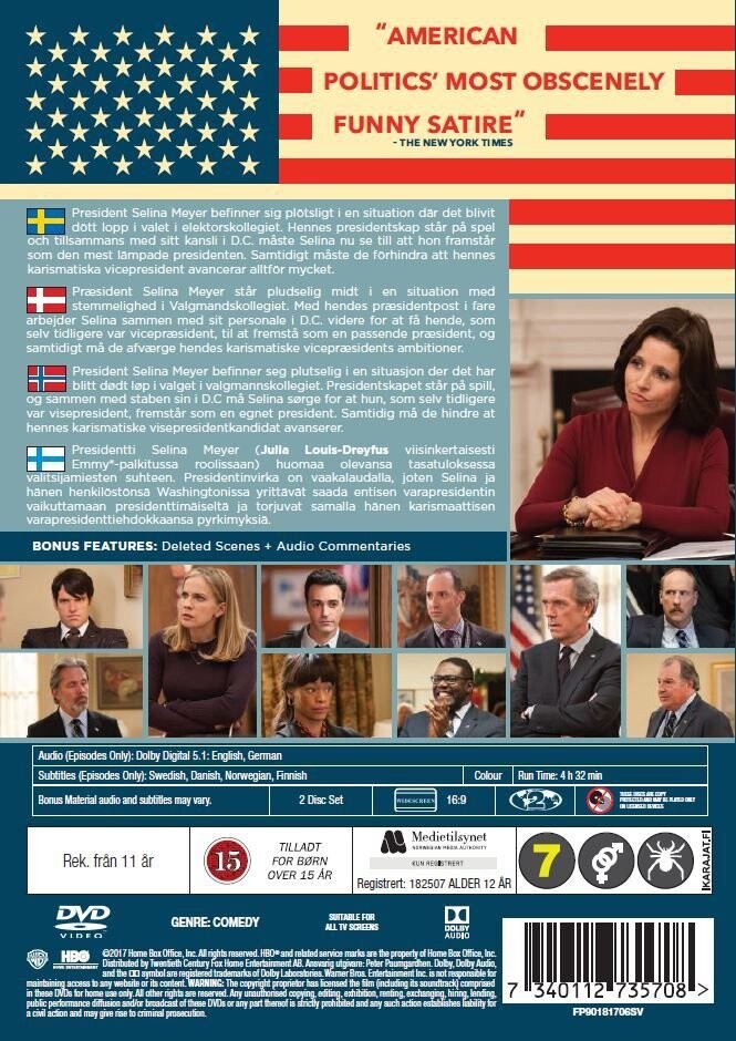 Veep - Sæson 5 - HBO - DVD