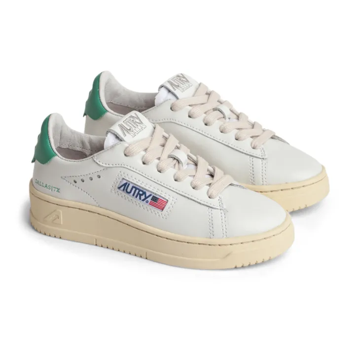 Autry Baskets Kids Medalist Low Cuir | Vert