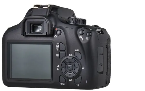 Canon EOS 4000D - Digitalkamera - SLR - 18.0 MP - APS-C - 1080 p / 30 fps - Wi-Fi - svart (Only Body, no lens)