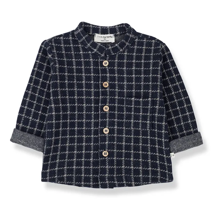 1+ in the family Chemise Carreaux Rick | Bleu marine