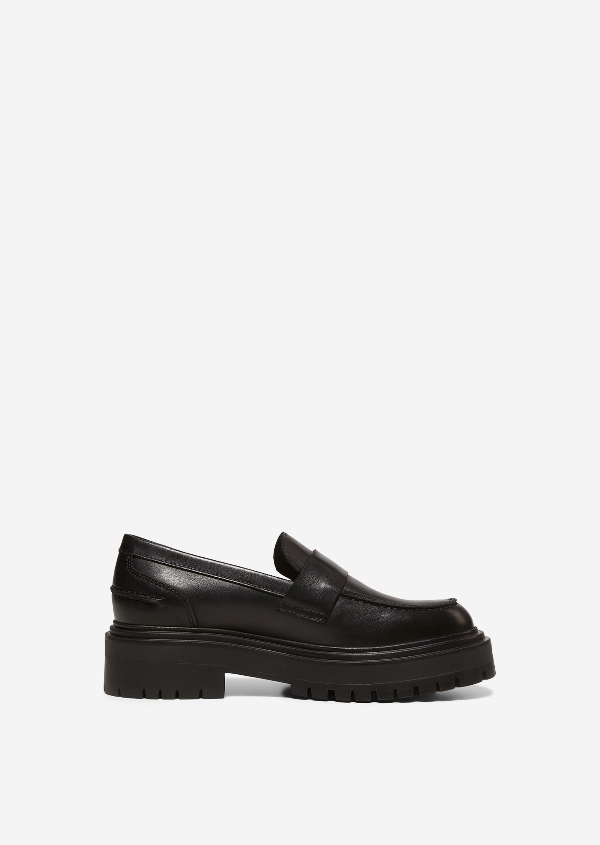 Chunky-Loafer aus edlem Kalbleder