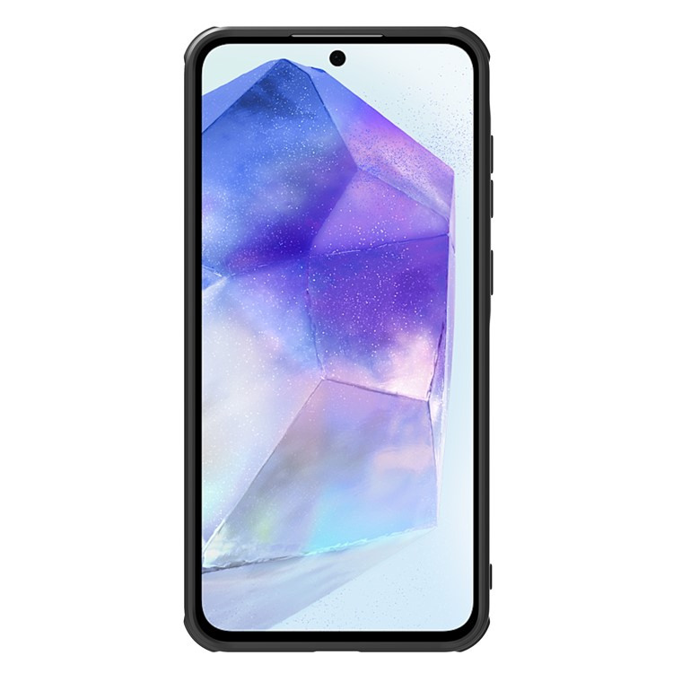 Samsung Galaxy A56 Schutz Hülle Cam-Slider mit Kameraschutz - Schwarz