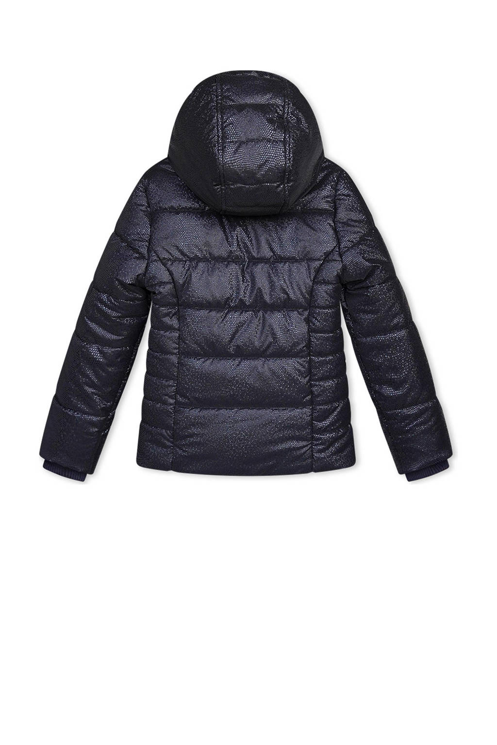 Moodstreet gewatteerde winterjas blauw