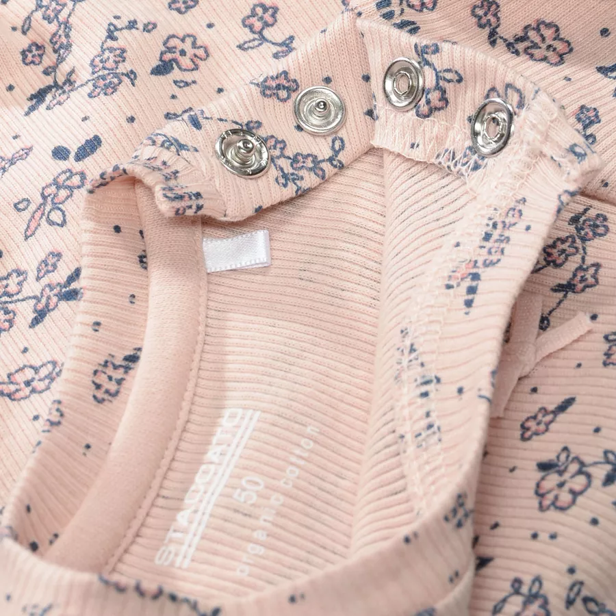 STACCATO Shirt soft blush gemustert