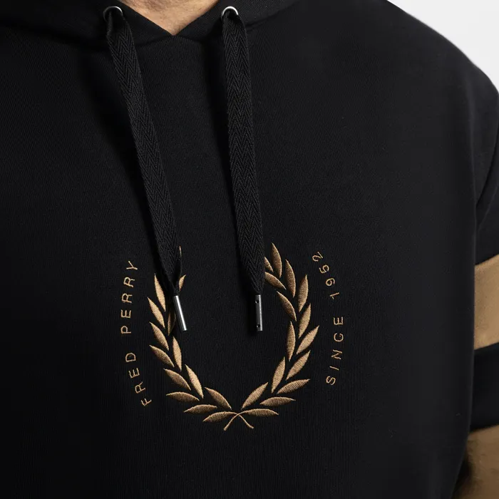 Fred Perry Bold Tipped Hoodie Heren