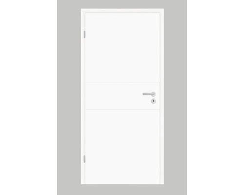 Pertura Tilda 11 binnendeur, design wit (vergelijkbaar met RAL 9003), 86x198,5 cm, linksdraaiend