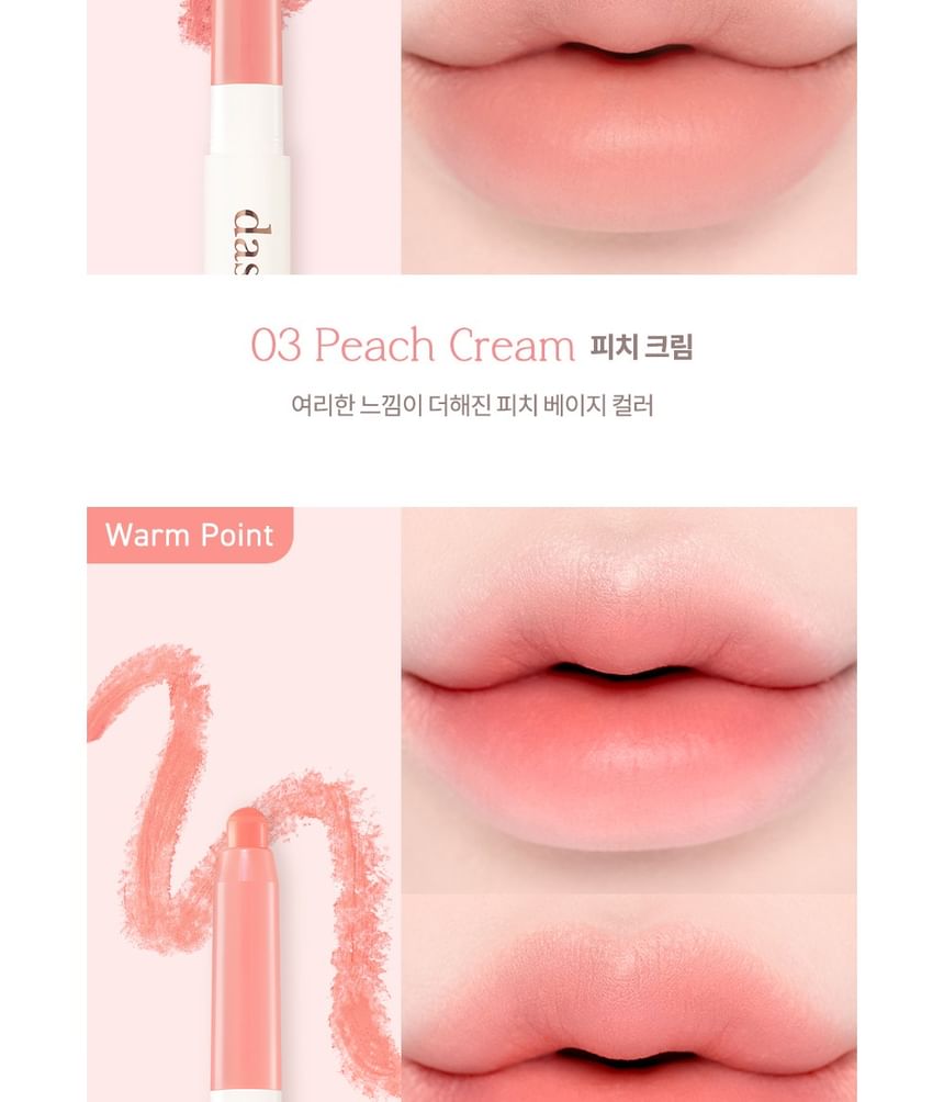 dasique - Mood Blur Lip Pencil -10 kleuren