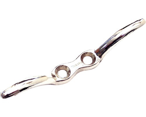 Touwklemmen 150 mm vernikkeld staal, verpakking van 2