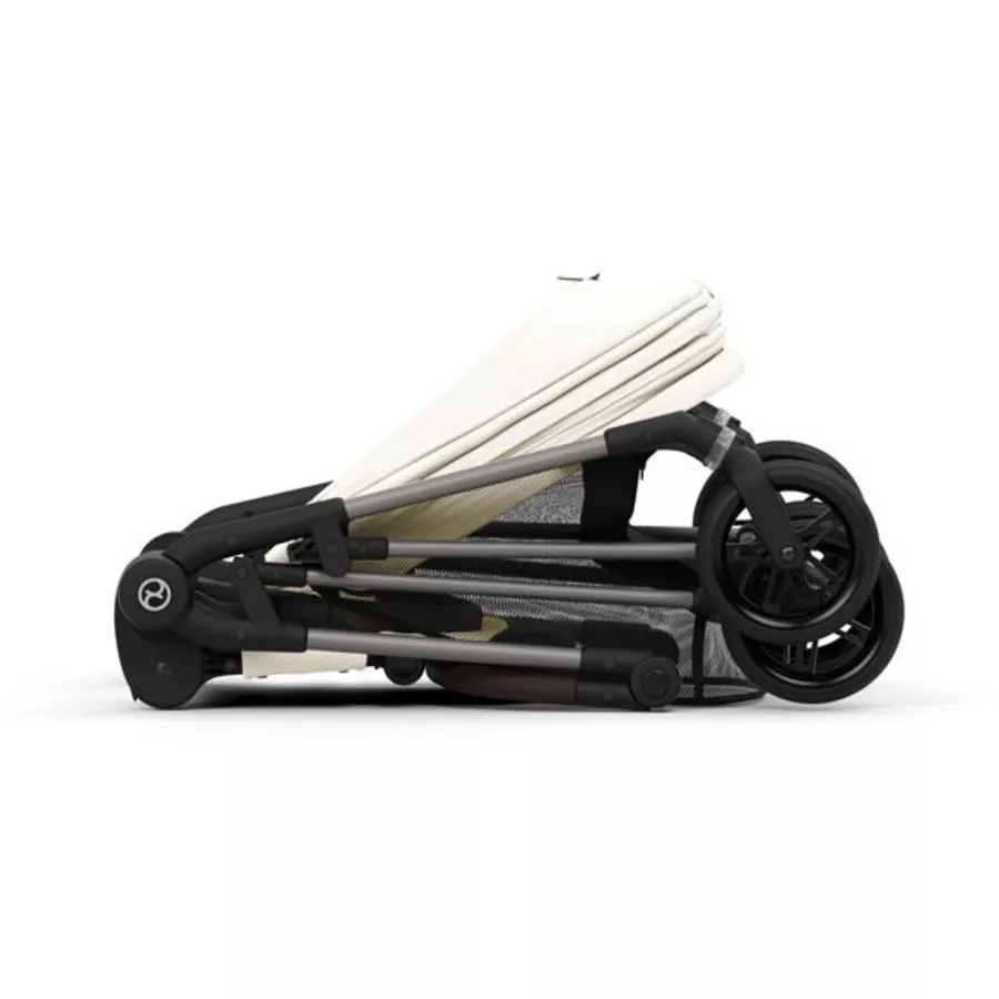 cybex GOLD Kinderwagen Melio Cotton White