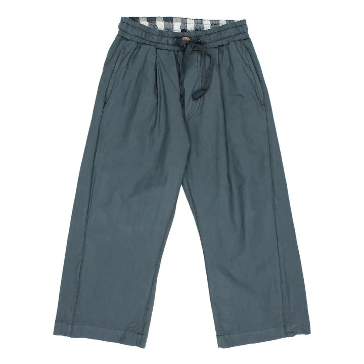 Búho Pantalon Popeline | Bleu nuit