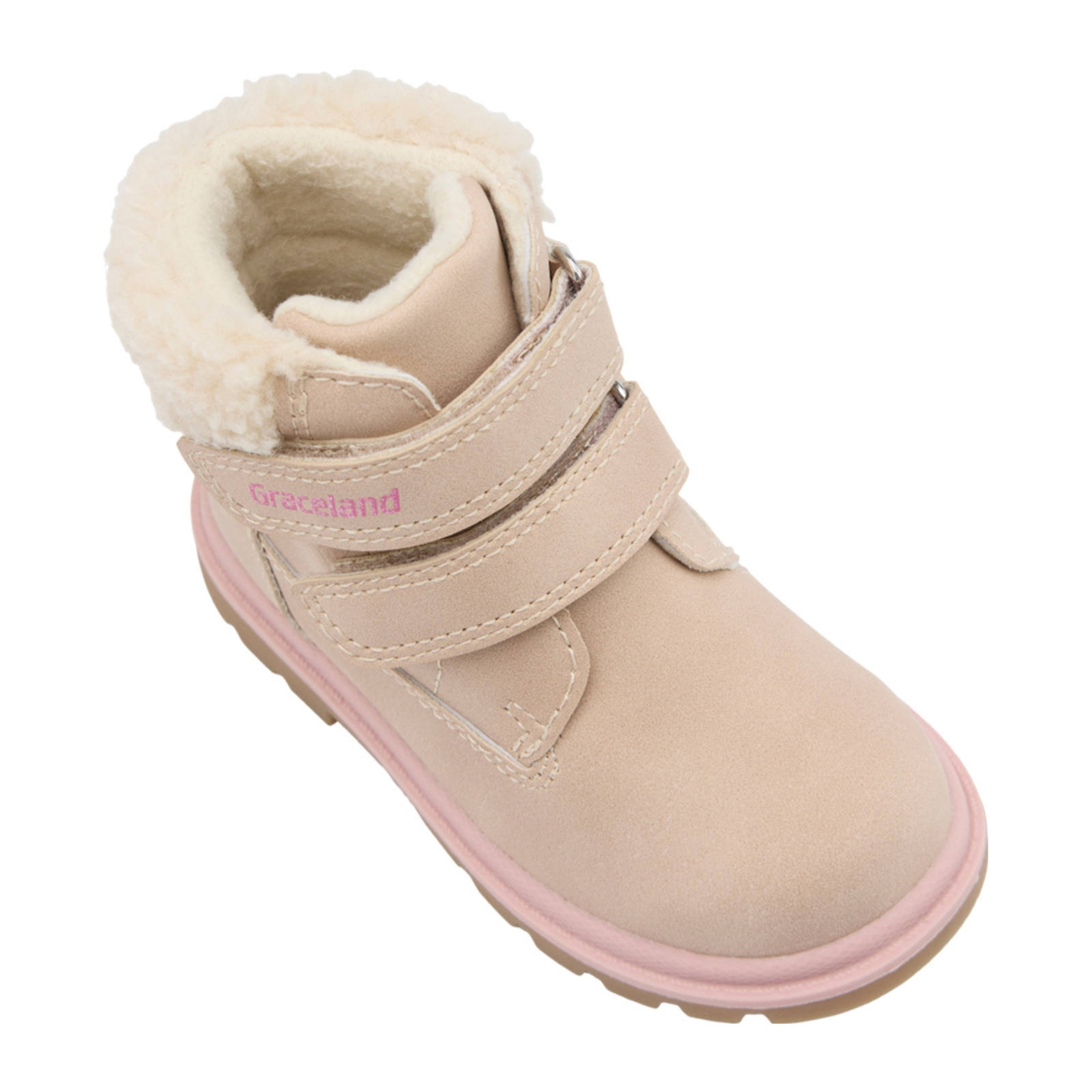Graceland enkelboots lichtroze
