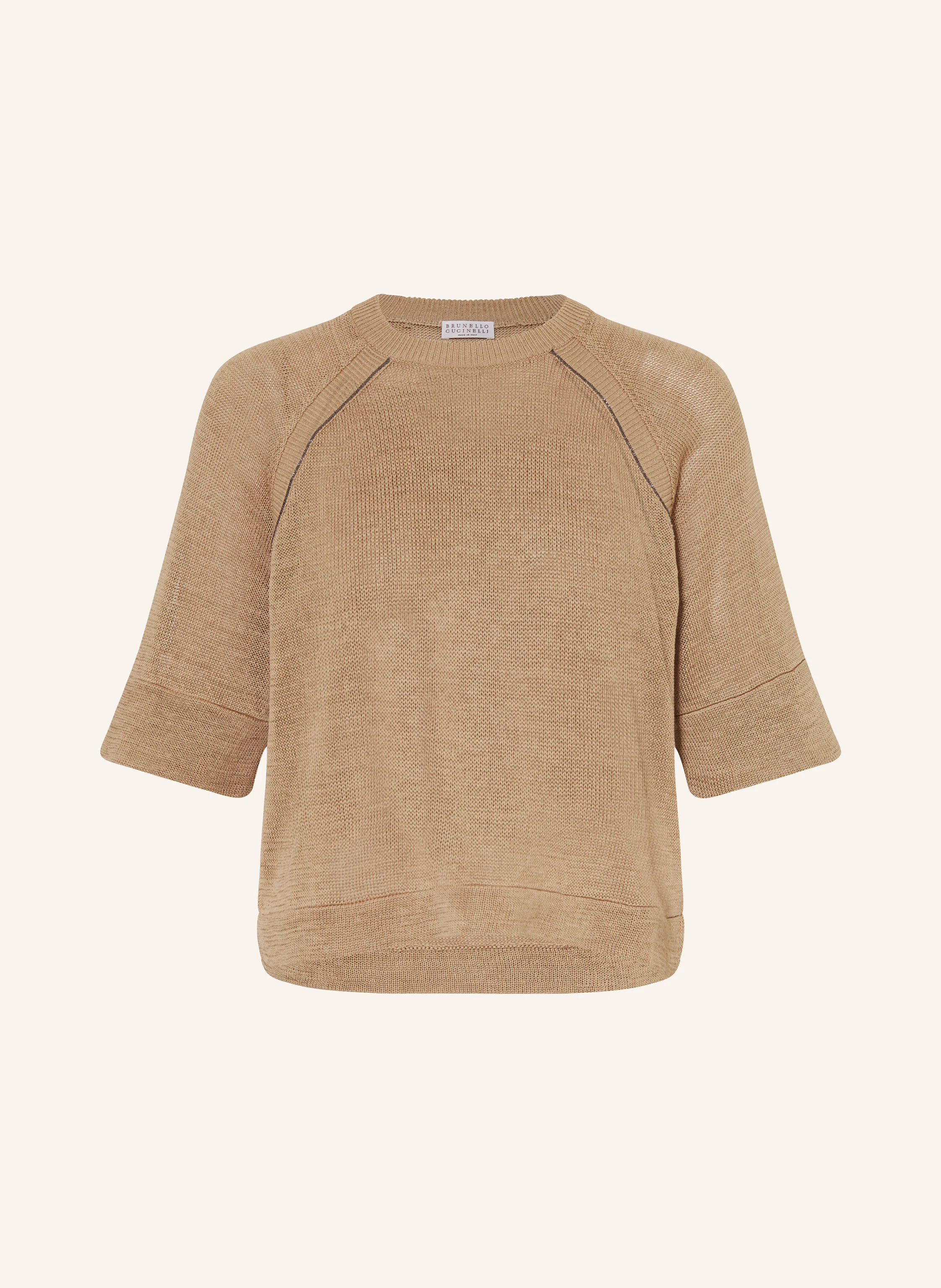 BRUNELLO CUCINELLI Cropped-Strickshirt