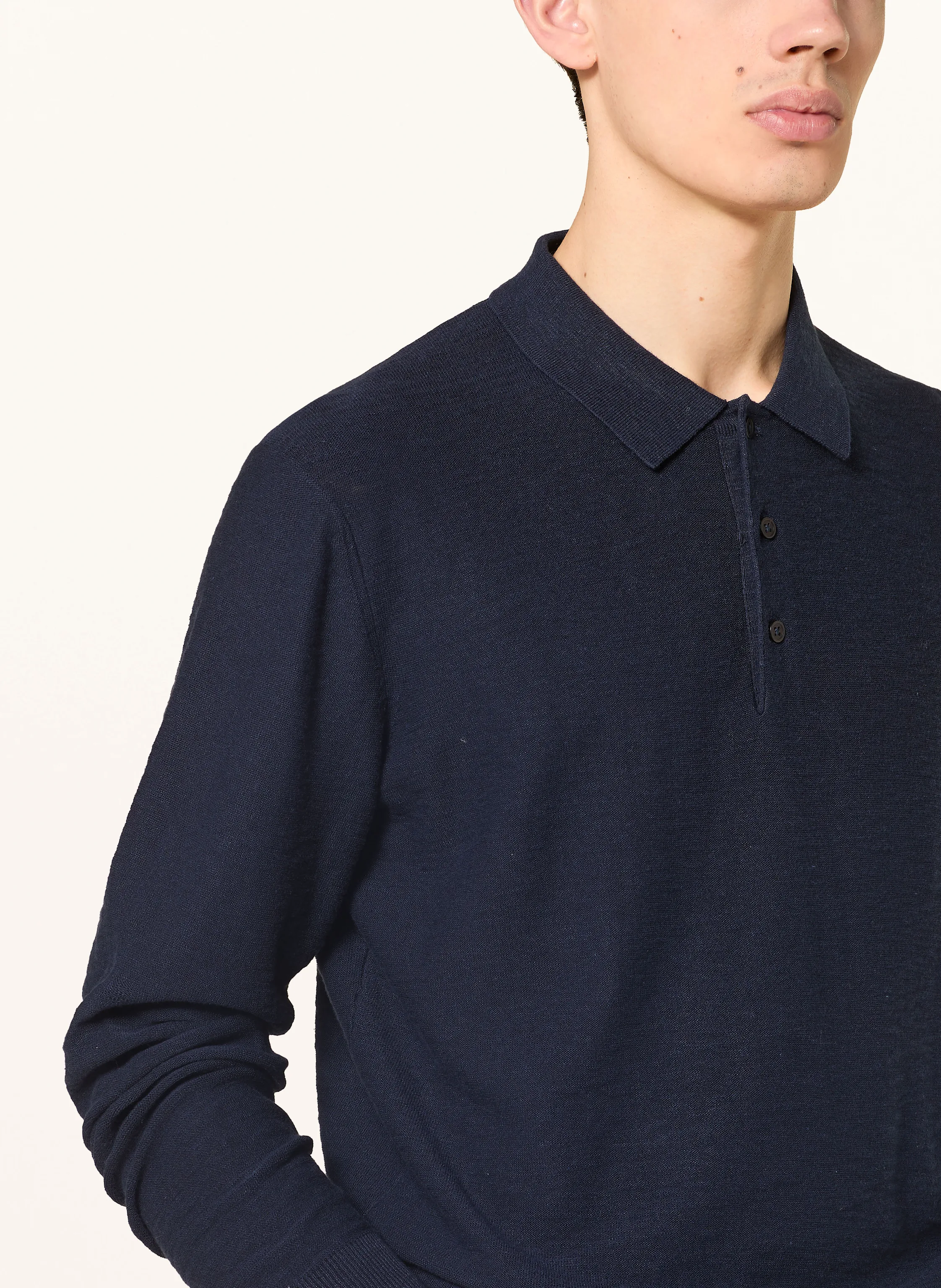 PAUL Strick-Poloshirt