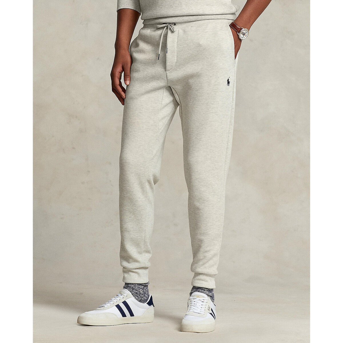 POLO RALPH LAUREN<br>Calças de jogging em malha dupla
