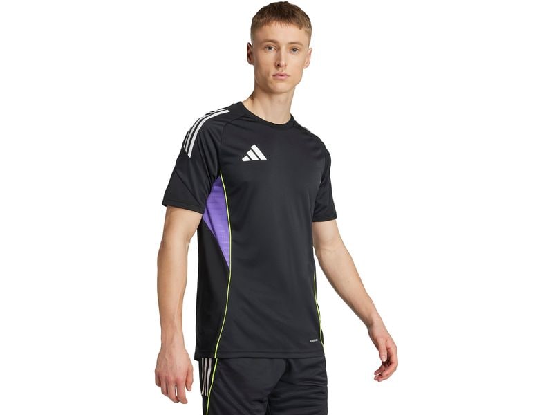 adidas Tiro 25 Competition Trainingstrikot L, Lila/Schwarz Trainingstrikot