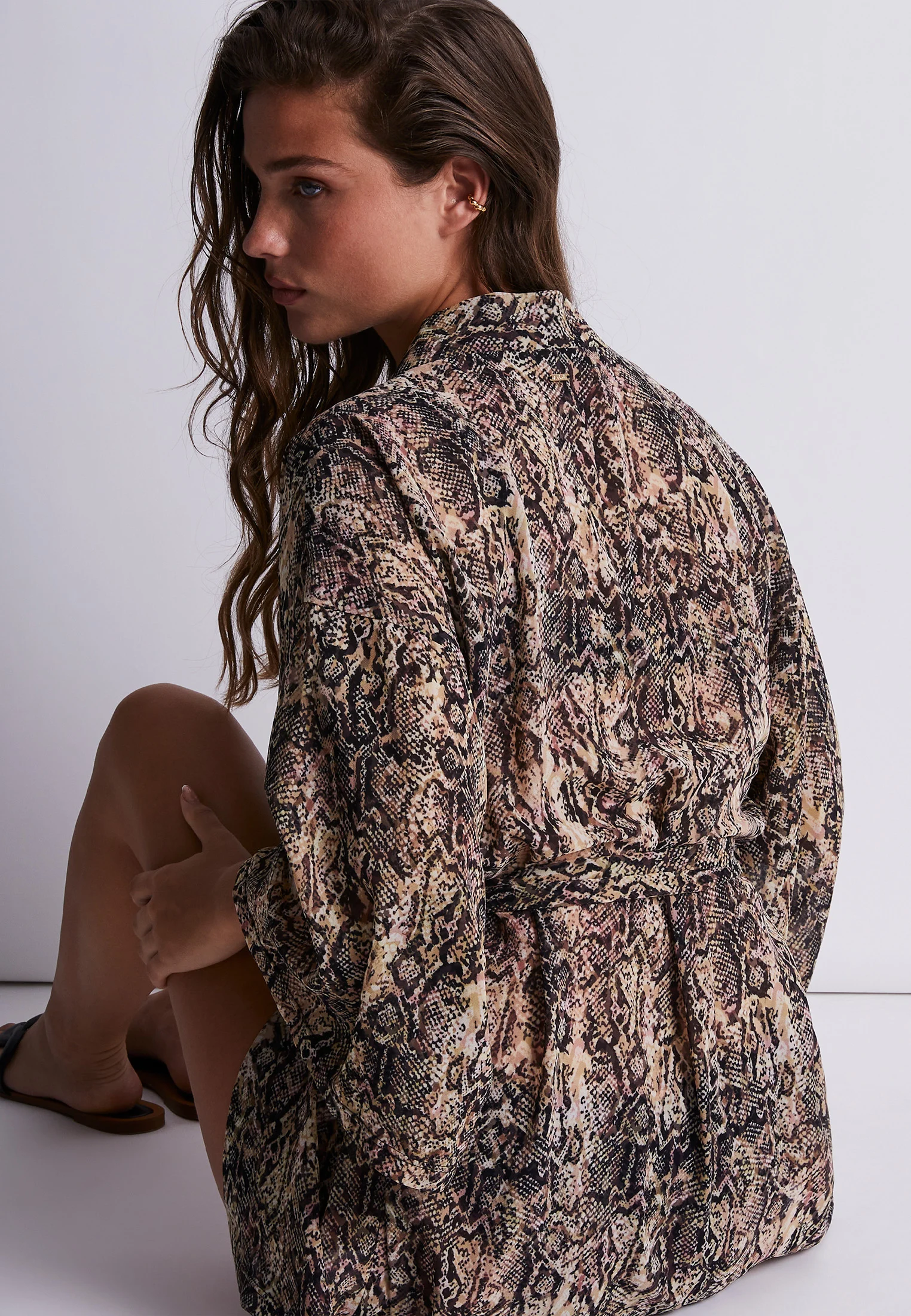 EVENING SAND - Kimono | Beige