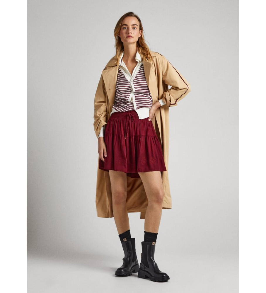 Pepe Jeans Saia Francina Marrom
