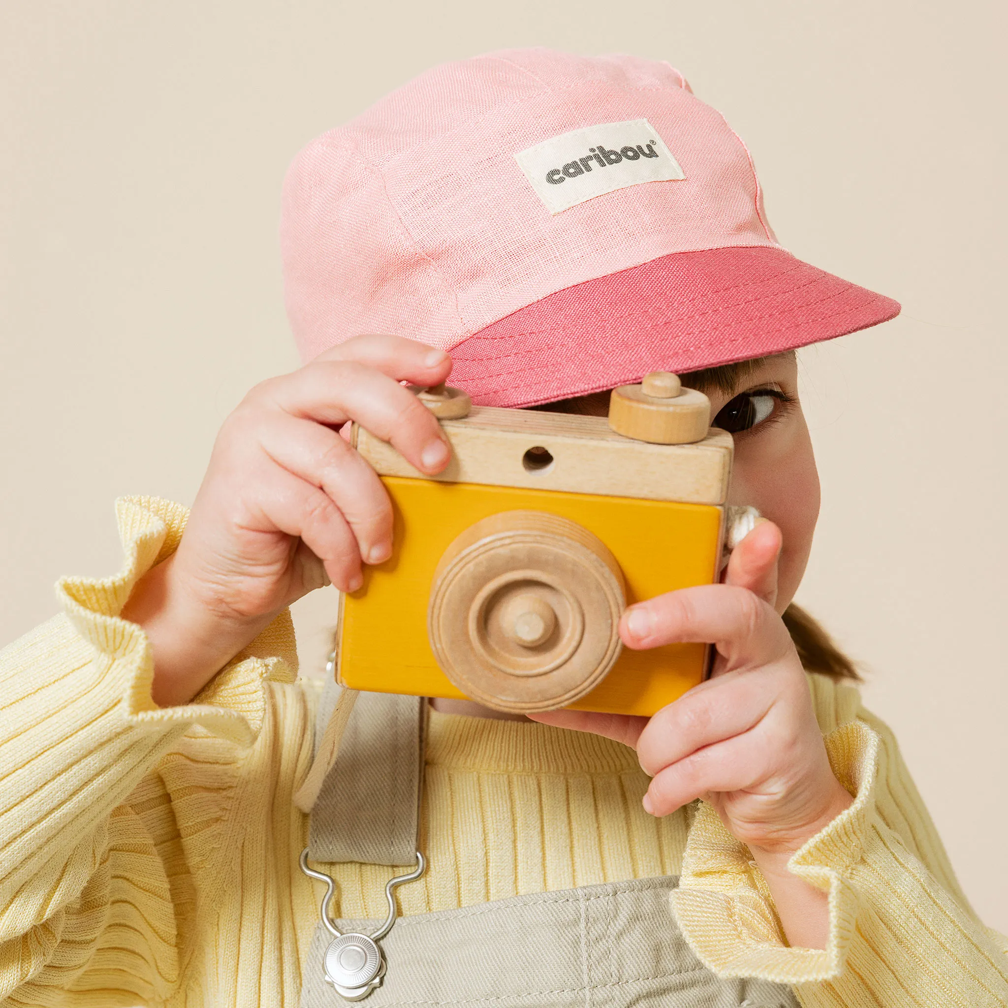 Caribou Casquette Duo Rose 2-12ans