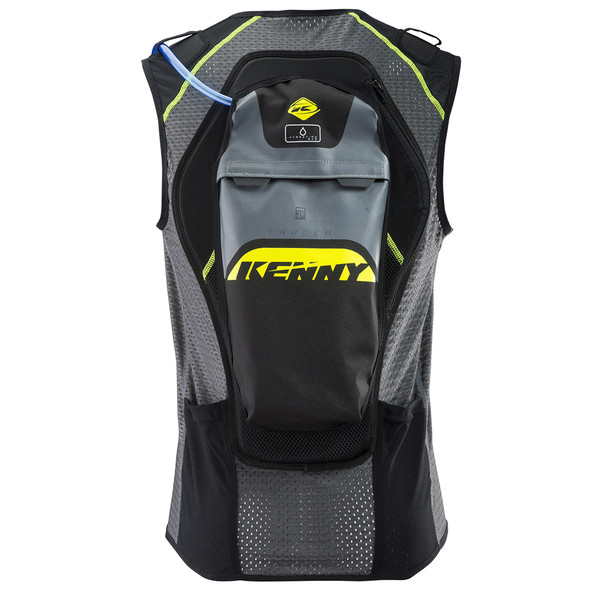 Kenny - Gilet de protection sans manches Tracer Water+ Gris / Jaune