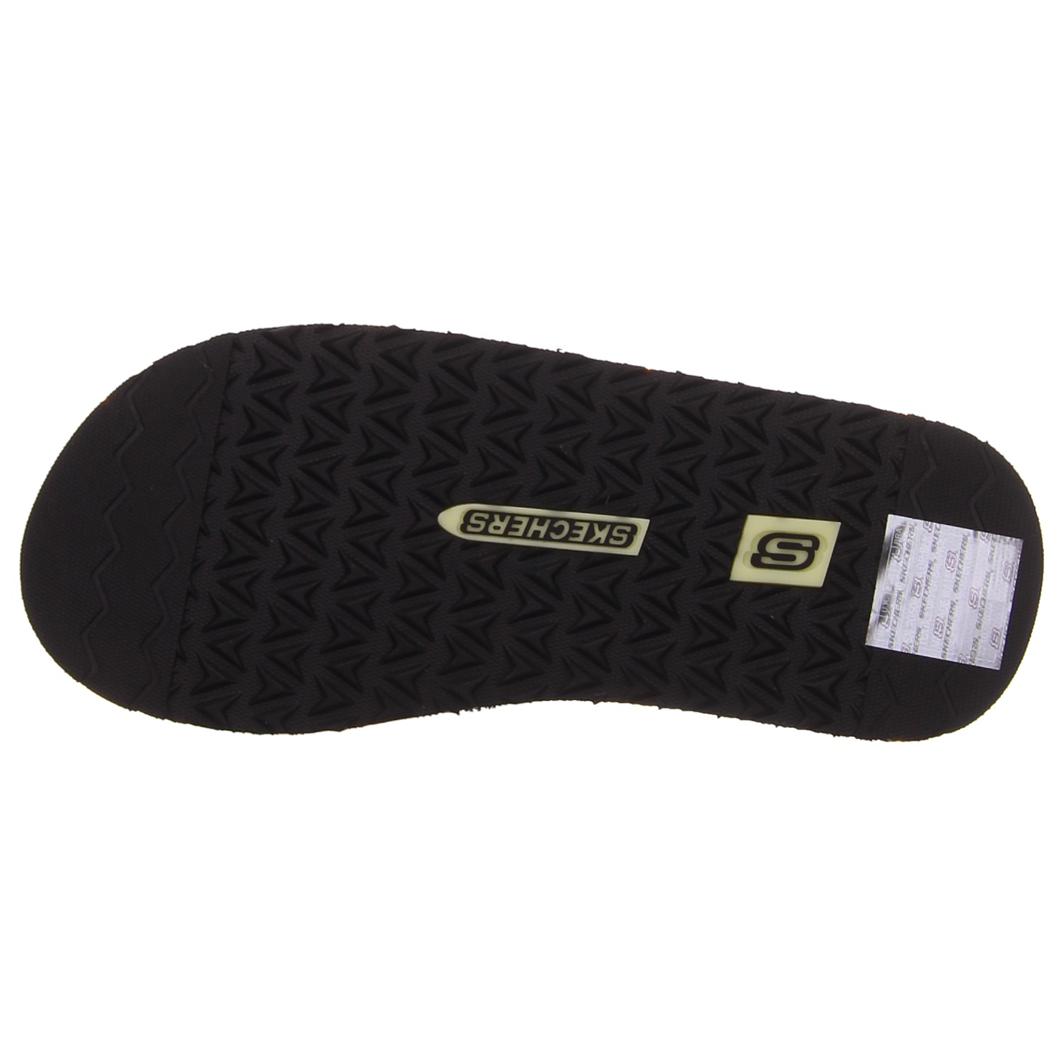 Skechers Zehentrenner grau schwarz