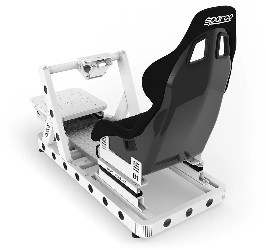rSeat B1 Blanc Sièges simulation gaming
