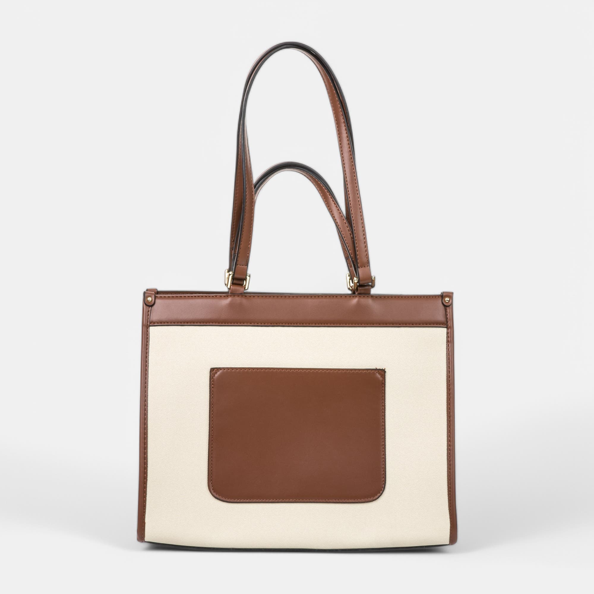 Sac de shopping cognac