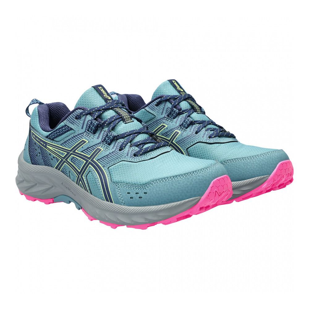 Asics GEL-VENTURE 9 - Chaussures trail Femme gris blue/deep ocean