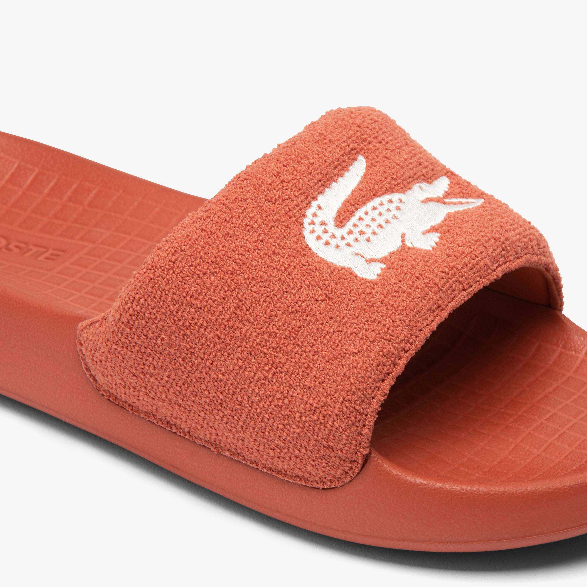 Damen-Schlappen Serve 1.0 Flip-Flops & Sandalen - Orange - Lacoste - Damen