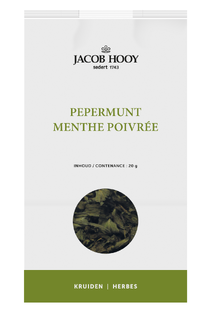 Jacob Hooy Pepermuntblad Heel Kruiden 20GR