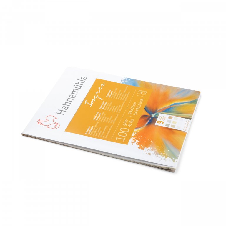Hahnemühle Pastellmalblock Ingres farbig, 100 g/m²