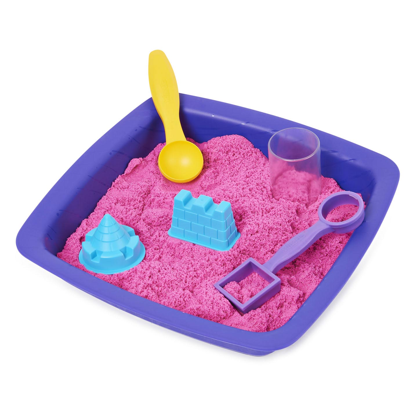 Kinetic Sand - Shimmer Zandkasteel Set Roze, 453gr.