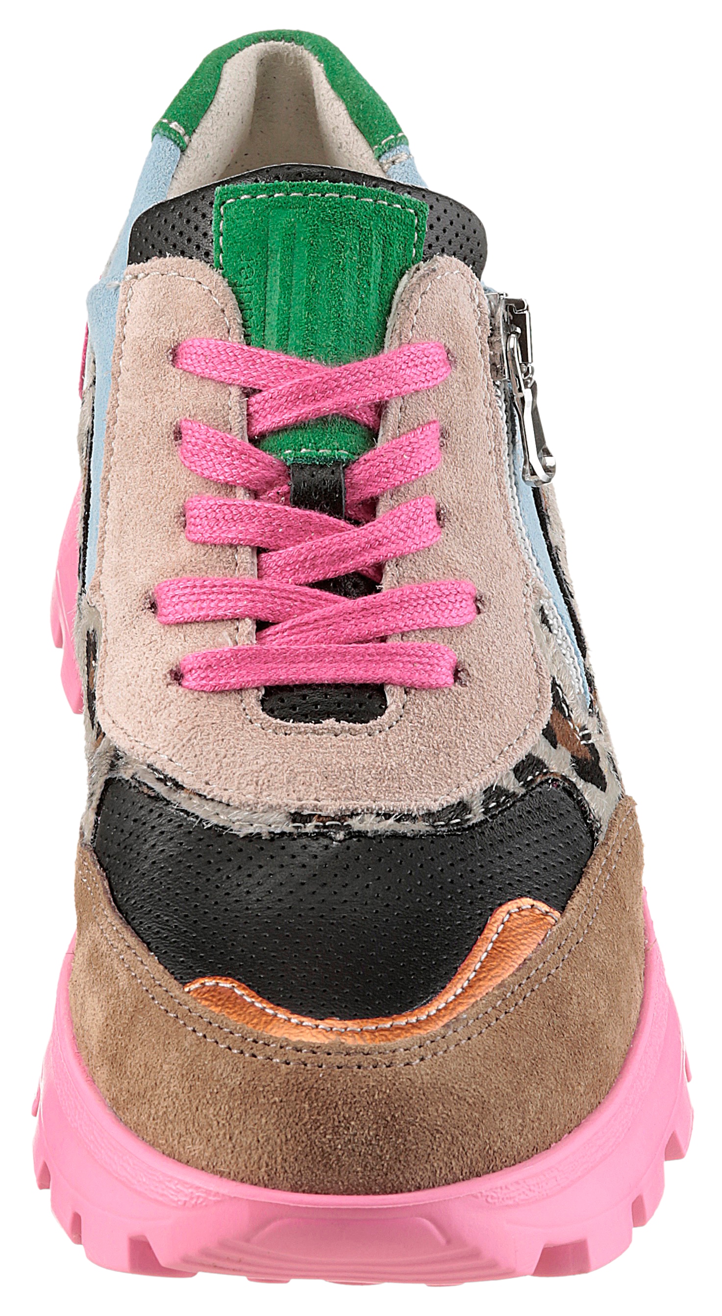 Waldläufer Keilsneaker »H-AJALA«  in Komfortweite H = sehr weit, Freizeitschuh, Halbschuh, Schnürschuh
