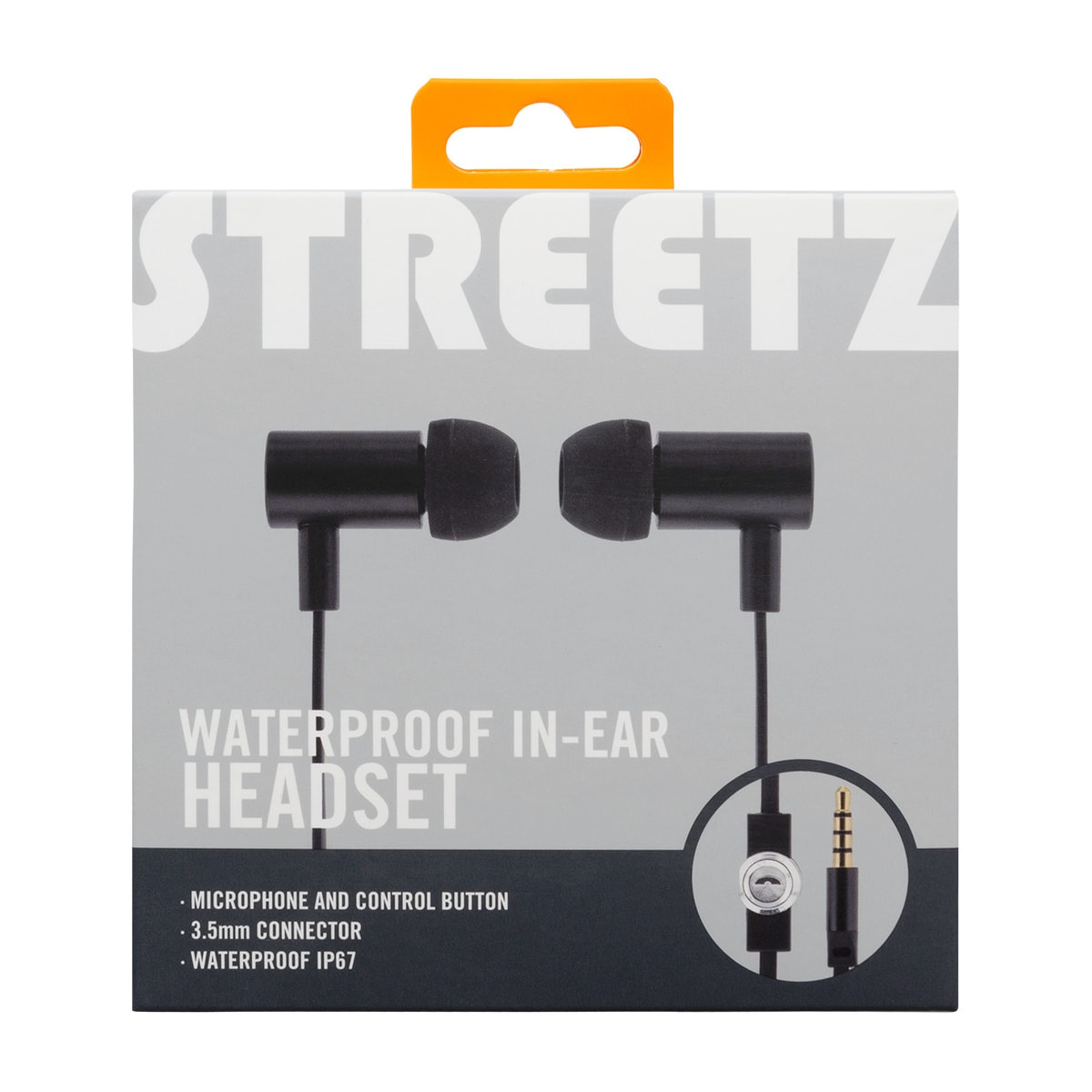 E200 Waterproof in-ear headset button 3.5 mm IP67
