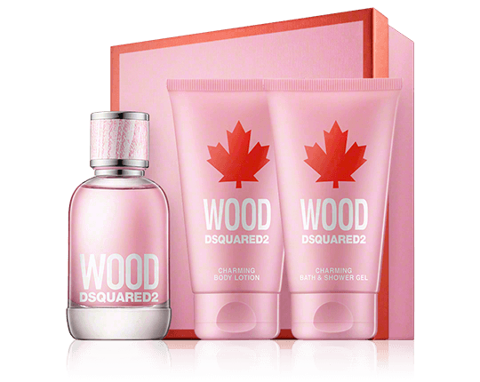 Dsquared² Wood pour Femme Set 2x Pflege 50ml-50ml-50ml