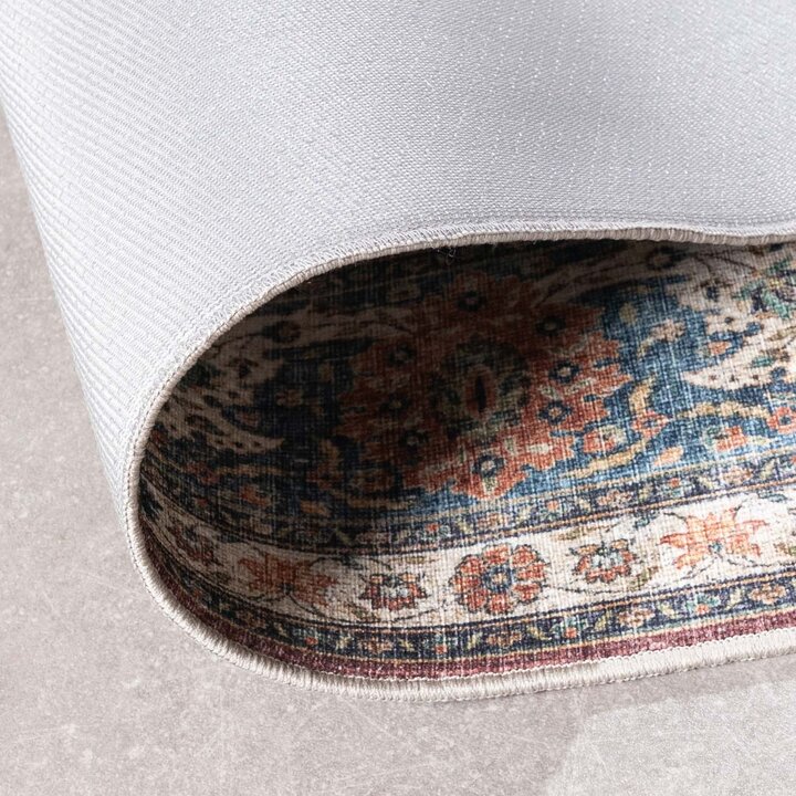 Binnen- en buitenkleed - Kairo Medaillon Bordeauxrood