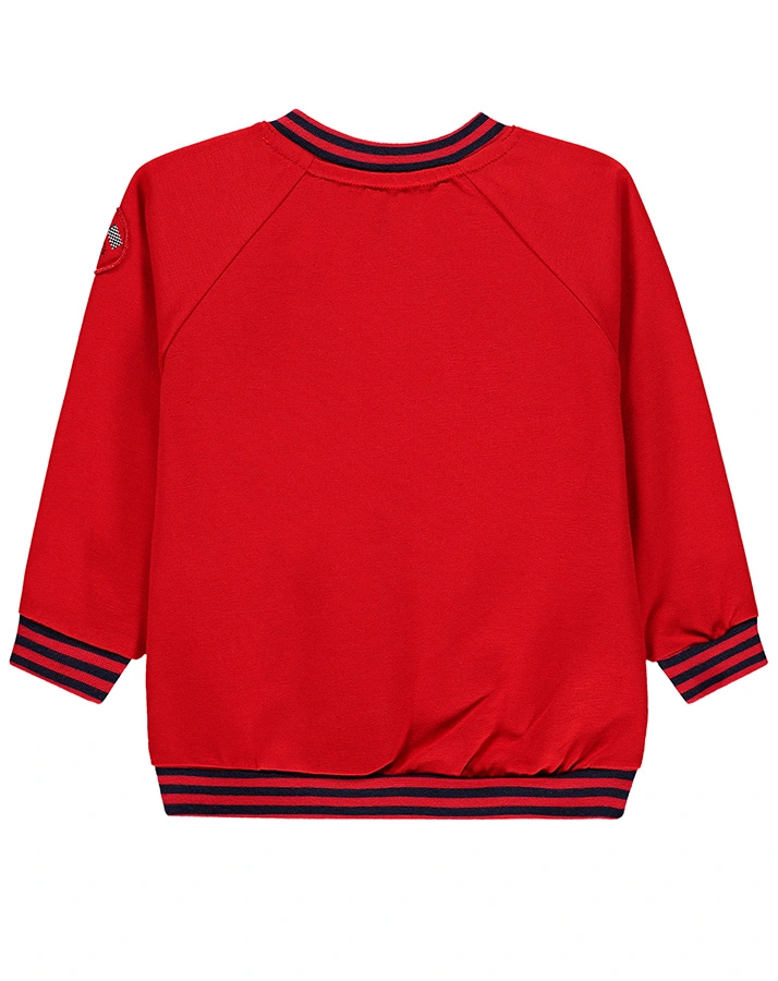 Sweatshirt CARS in rot