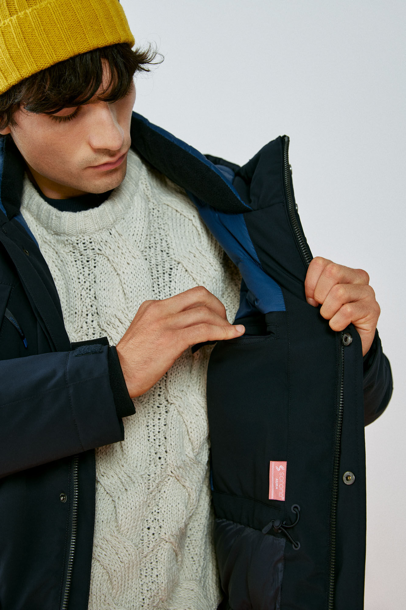parka acolchoada térmica