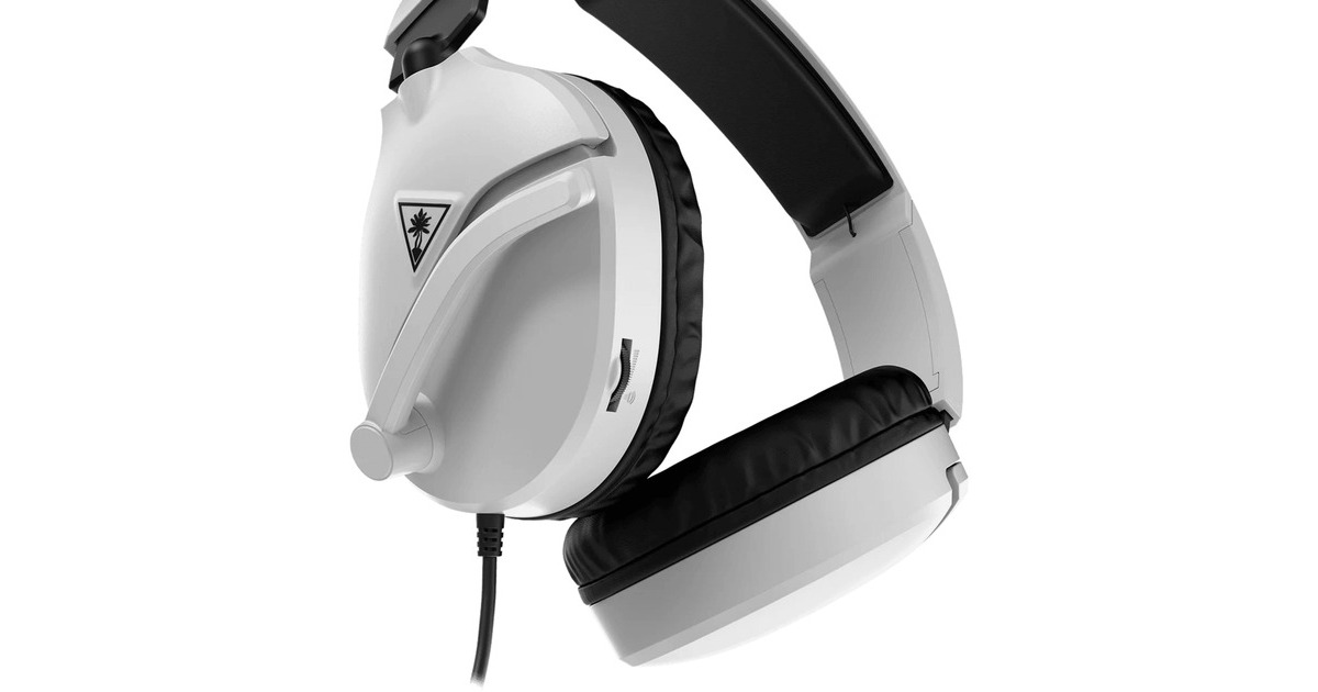 Turtle BeachEar Force Recon 70P White (2024) over-ear gaming headset  (Wit, PS4, PS5, Xbox Series X|S, Xbox One, Switch, PC, Mobile)
