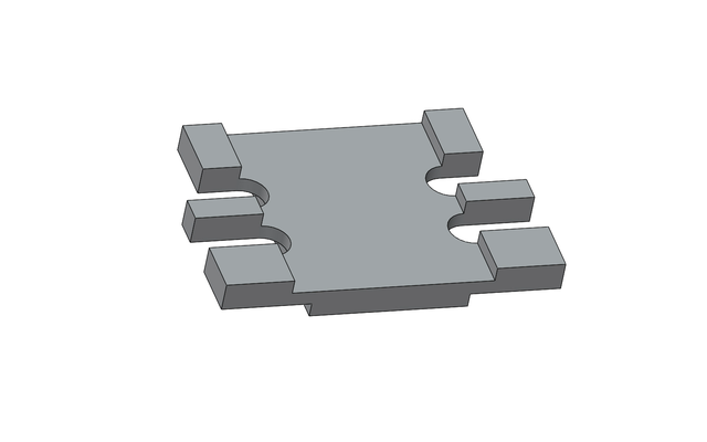 Reich Easydriver Adapter Distanzplatten-Set  (10 mm) zum Höhenausgleich