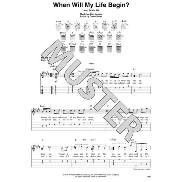 Hal Leonard Contemporary Disney: Easy Guit