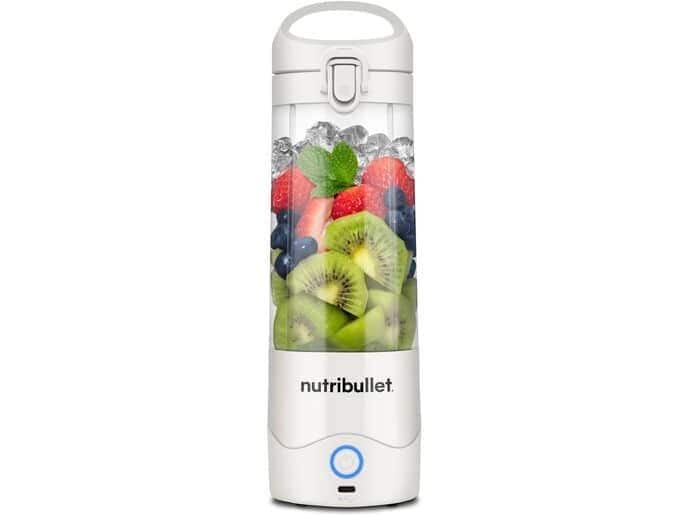 NUTRiBULLET Smoothie Maker Portable Weiss Tragbarer Blender