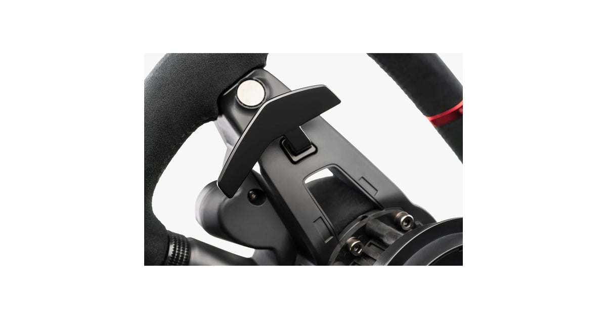 FanatecCSL Elite Porsche Vision GT stuur add-on  (Zwart/rood, Pc, PS5 Ready, PS4 Ready)