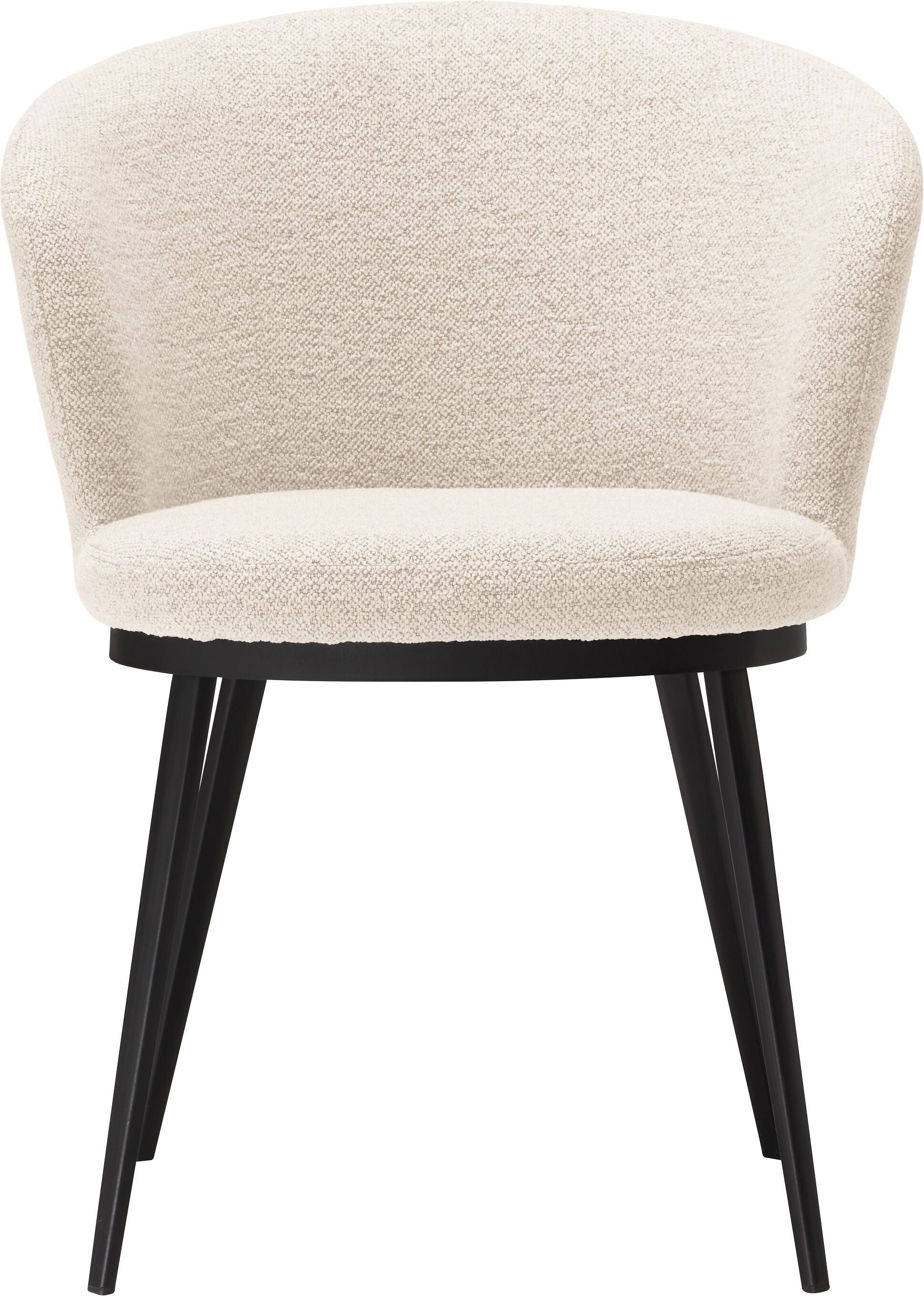 NIVES Stuhl - Beige / B: 60.5 cm x T: 59.5 cm x H: 82.0 cm